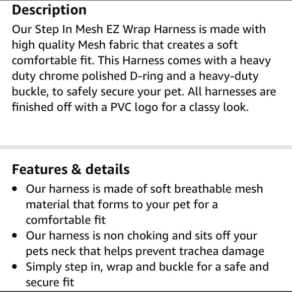 New Dog Harness - Picture 3 of 3